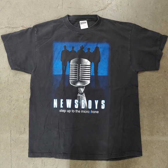 Vintage NewsBoys Tour Tee - Picture 1 of 6